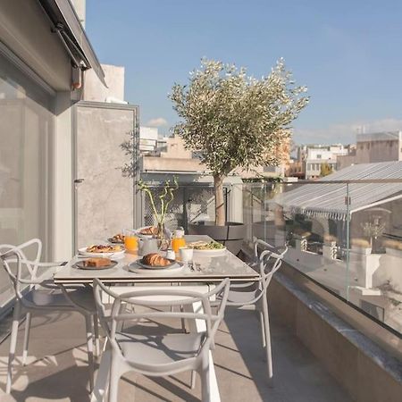 Luxury Acropolis View Apartment-Living Stone Black Pearl Atena Exterior foto
