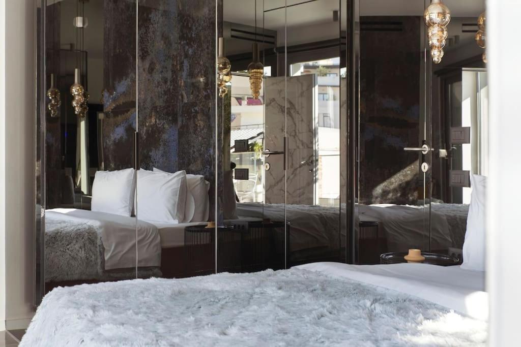 Luxury Acropolis View Apartment-Living Stone Black Pearl Atena Exterior foto